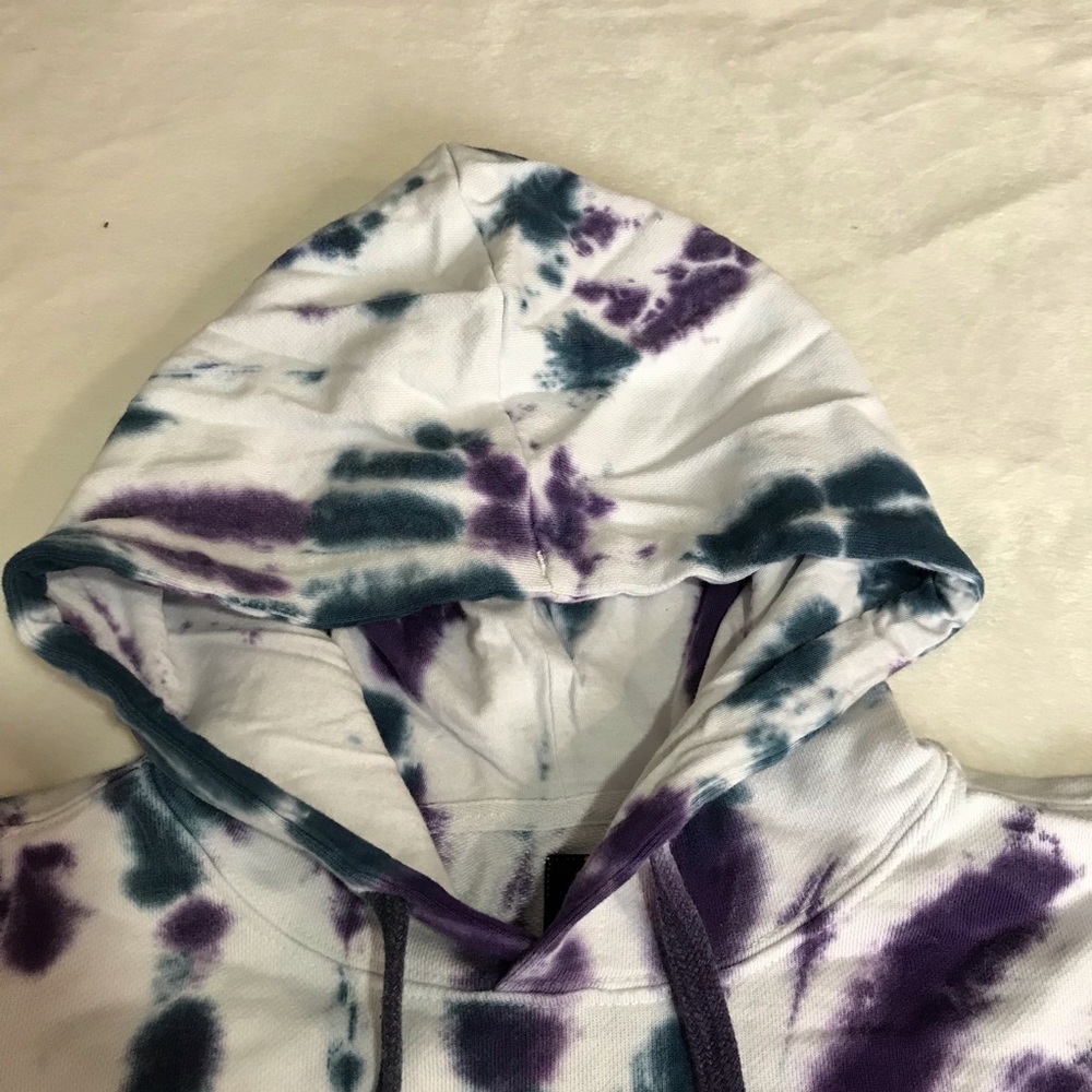 Element Seal BP TD Hoodie Men’s Sz L Tie Dye Multicolor Kangaroo Pocket Pullover - Picture 2 of 16
